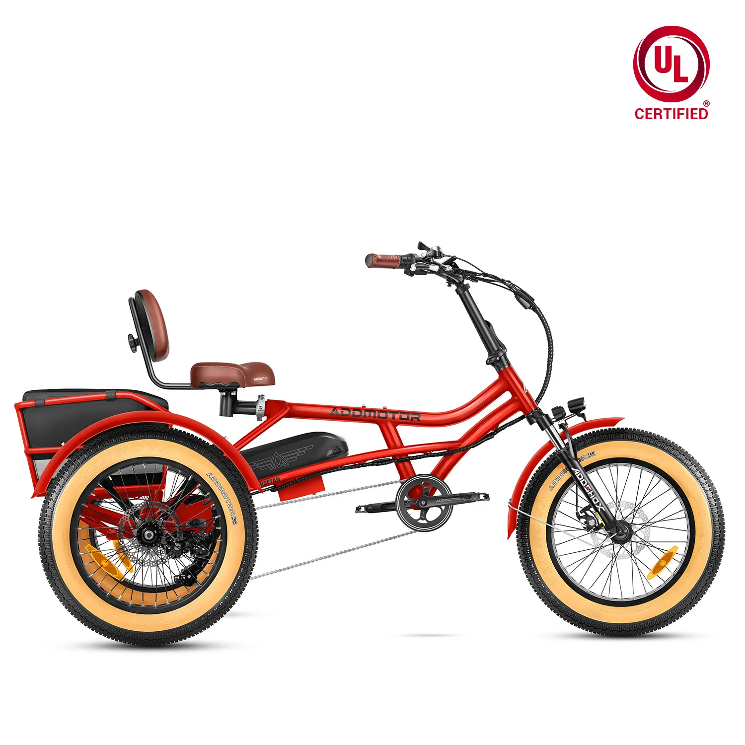 ARISETAN II M-360 Adult Semi Recumbent Electric Trike For